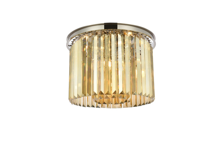 Elegant Sydney 1238F20PN-GT/RC Ceiling Light - Polished Nickel