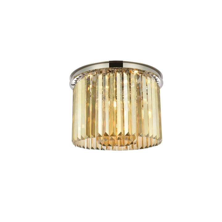 Elegant Sydney 1238F20PN-GT/RC Ceiling Light - Polished Nickel