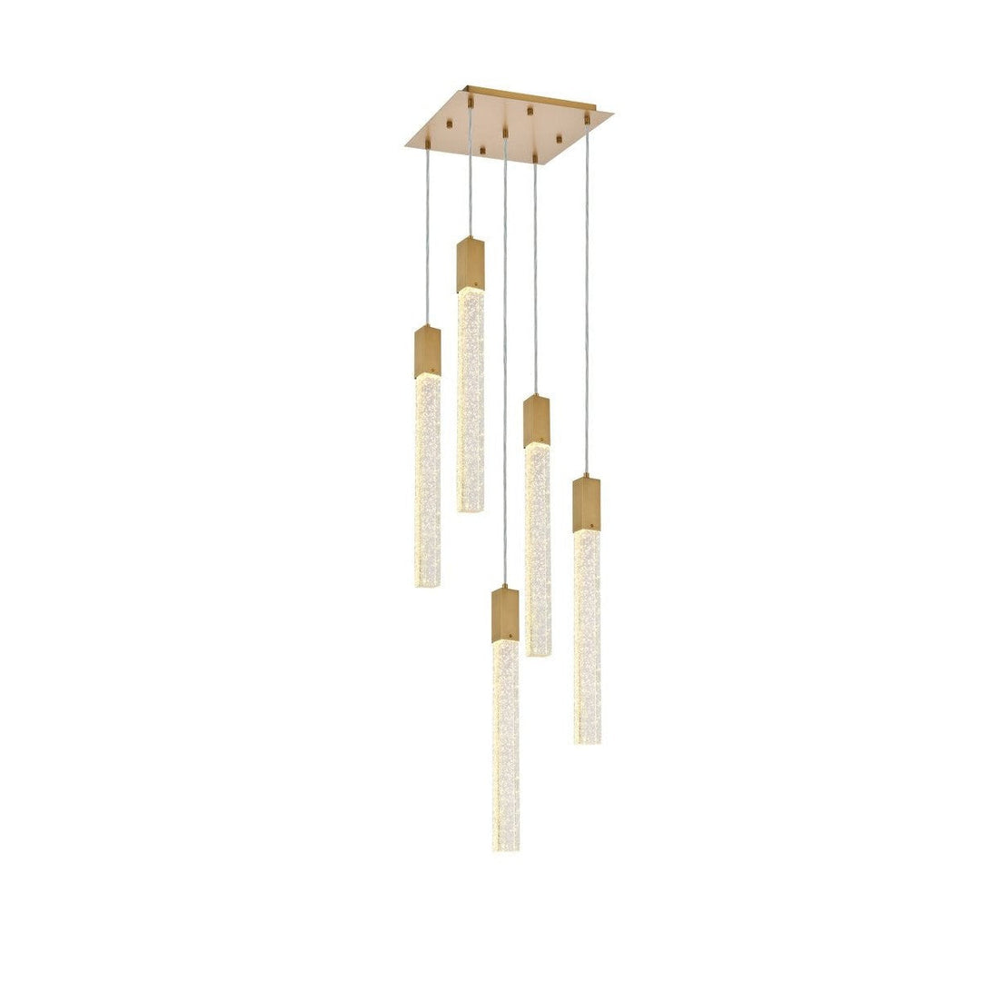 Elegant Weston 2066D16SG Pendant Light - Satin Gold