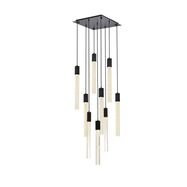 Elegant Weston 2066D20BK Pendant Light - Black