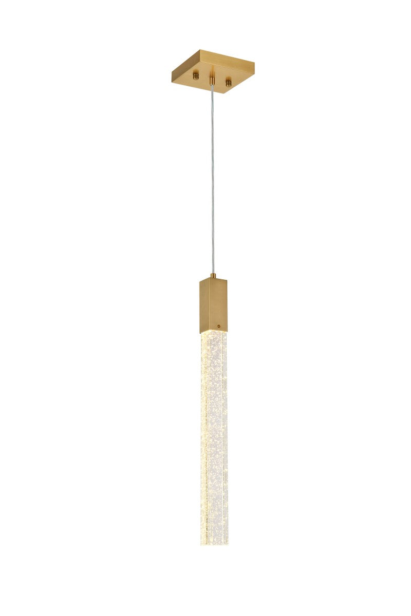 Elegant Weston 2066D5SG Pendant Light - Satin Gold