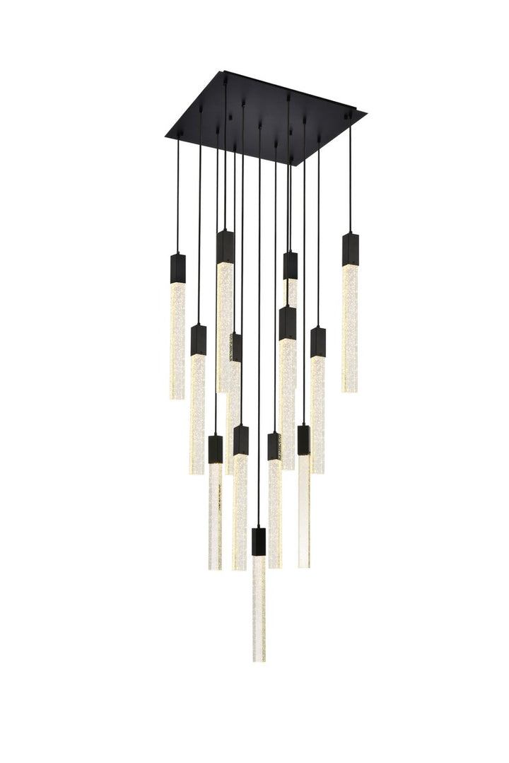 Elegant Weston 2066G26BK Pendant Light - Black