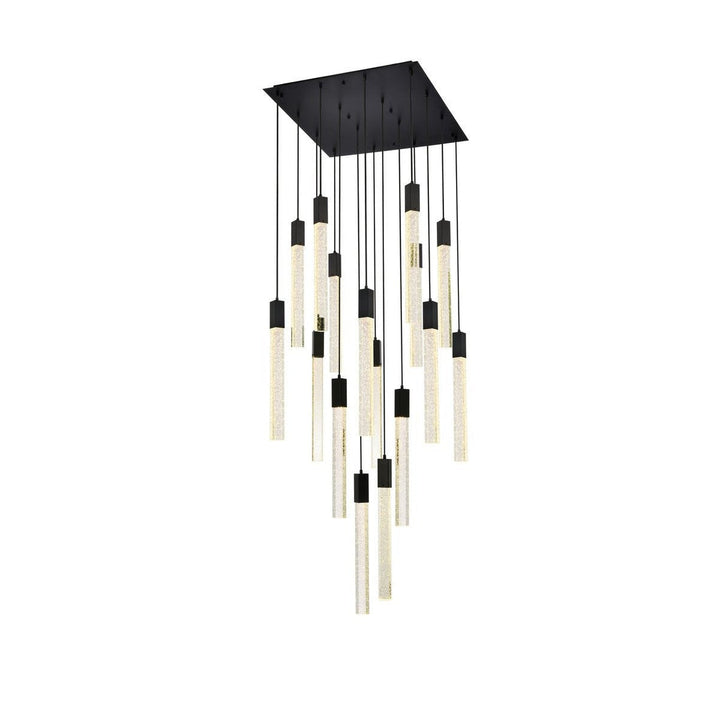 Elegant Weston 2066G30BK Pendant Light - Black