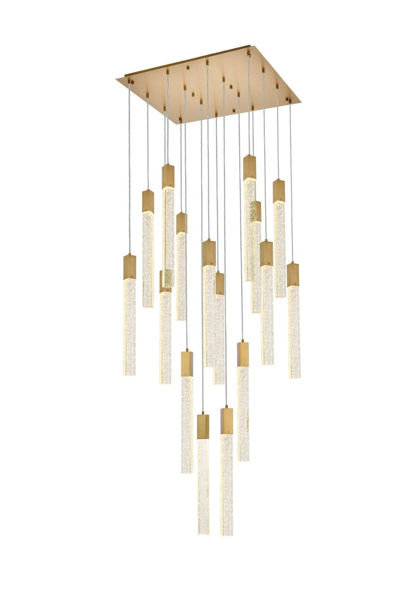 Elegant Weston 2066G30SG Pendant Light - Satin Gold