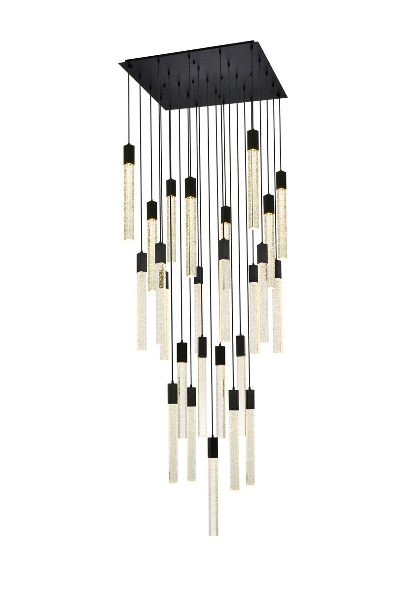 Elegant Weston 2066G36BK Pendant Light - Black