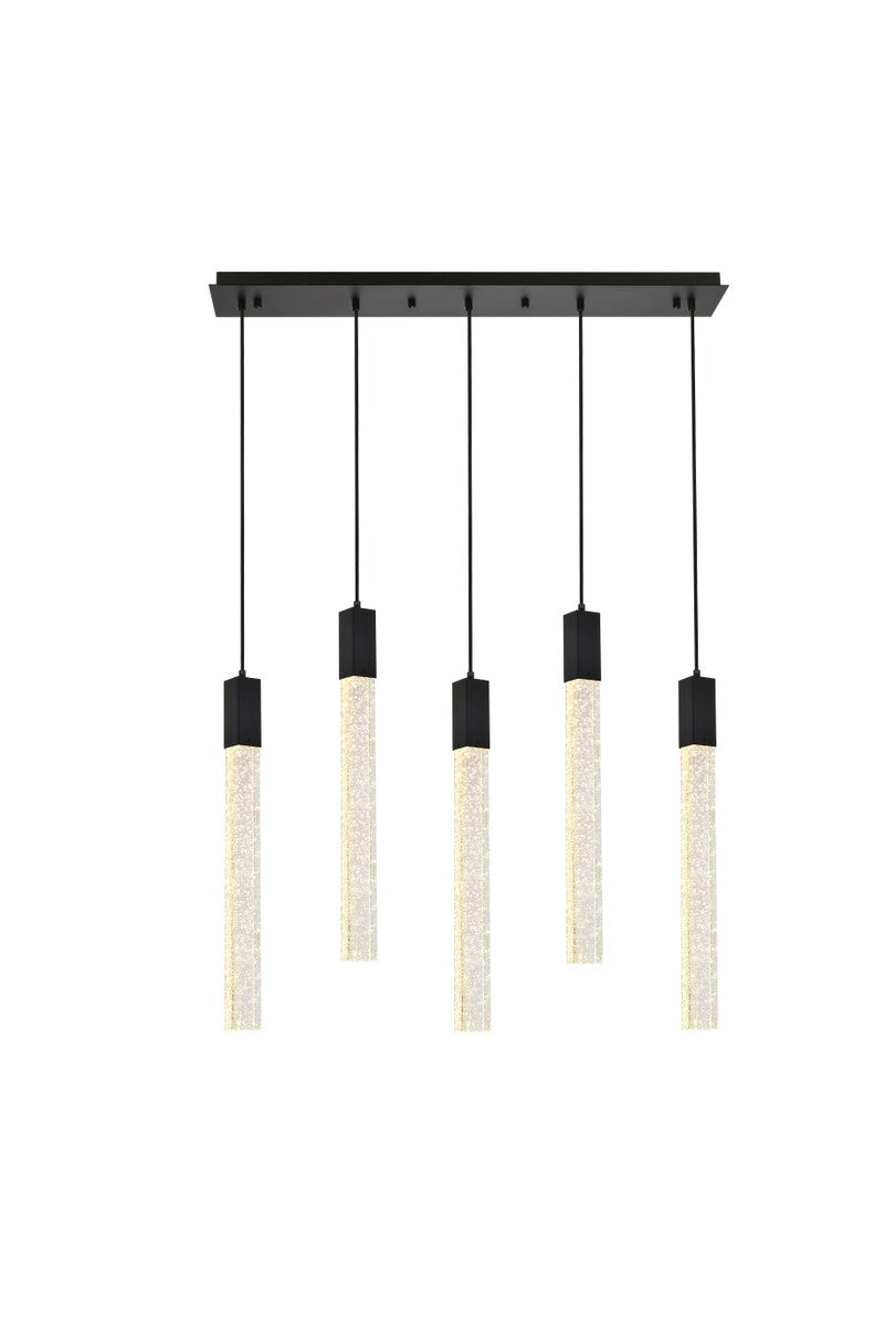 Elegant Weston 2066S36BK Pendant Light - Black