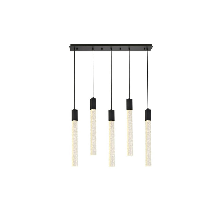 Elegant Weston 2066S36BK Pendant Light - Black