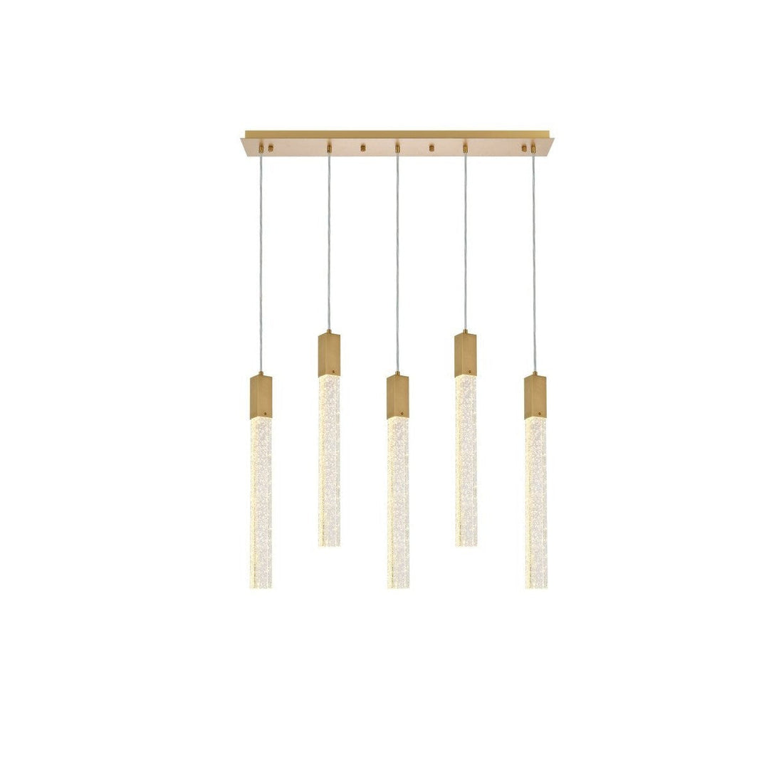 Elegant Weston 2066S36SG Pendant Light - Satin Gold