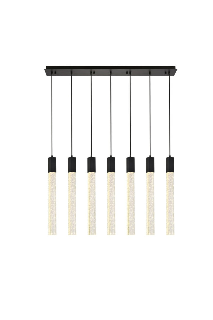 Elegant Weston 2066S42BK Pendant Light - Black