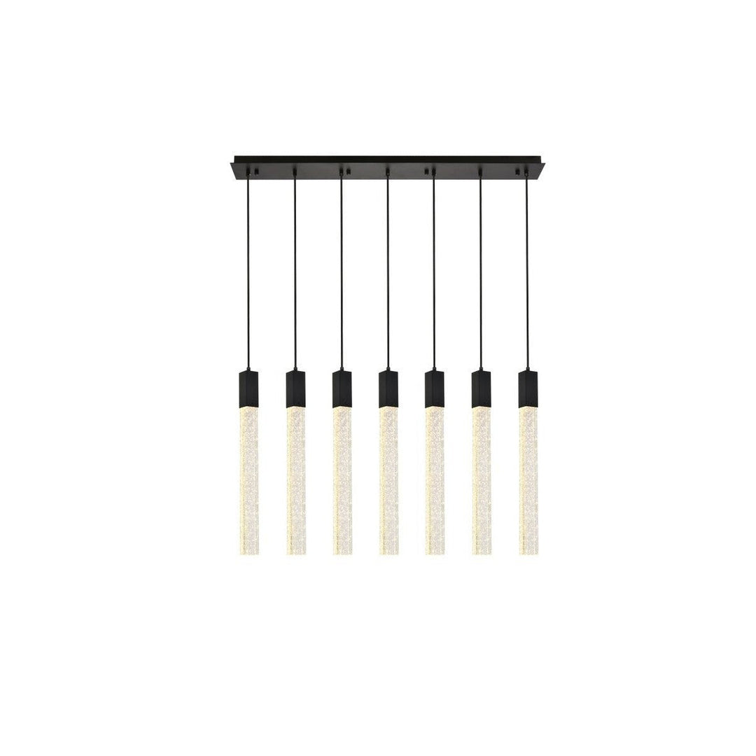 Elegant Weston 2066S42BK Pendant Light - Black