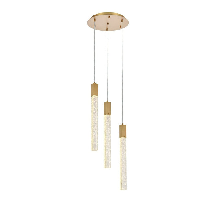 Elegant Weston 2067D16SG Pendant Light - Satin Gold