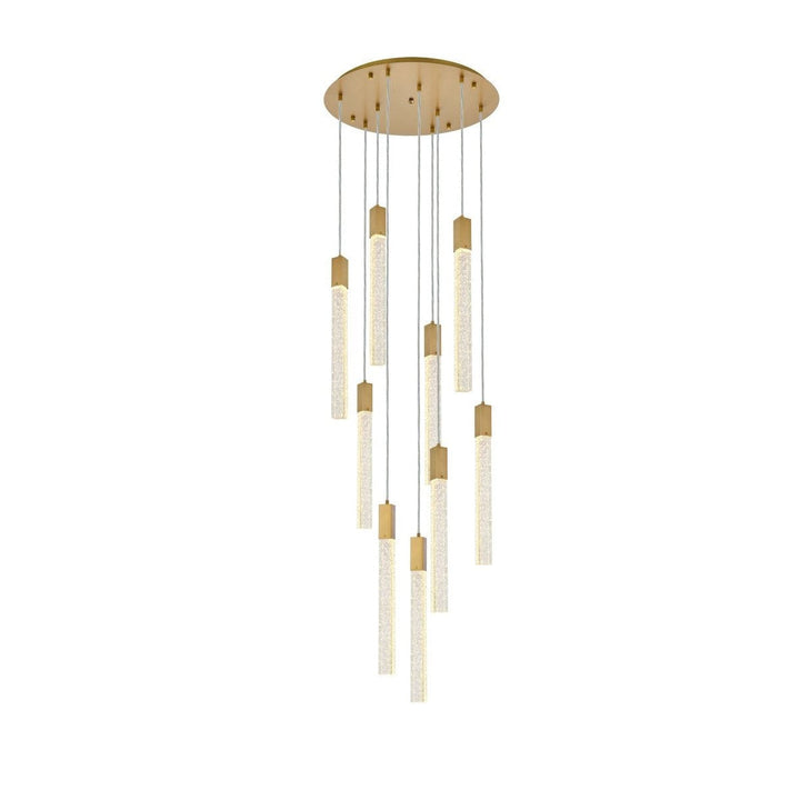 Elegant Weston 2067D24SG Pendant Light - Satin Gold