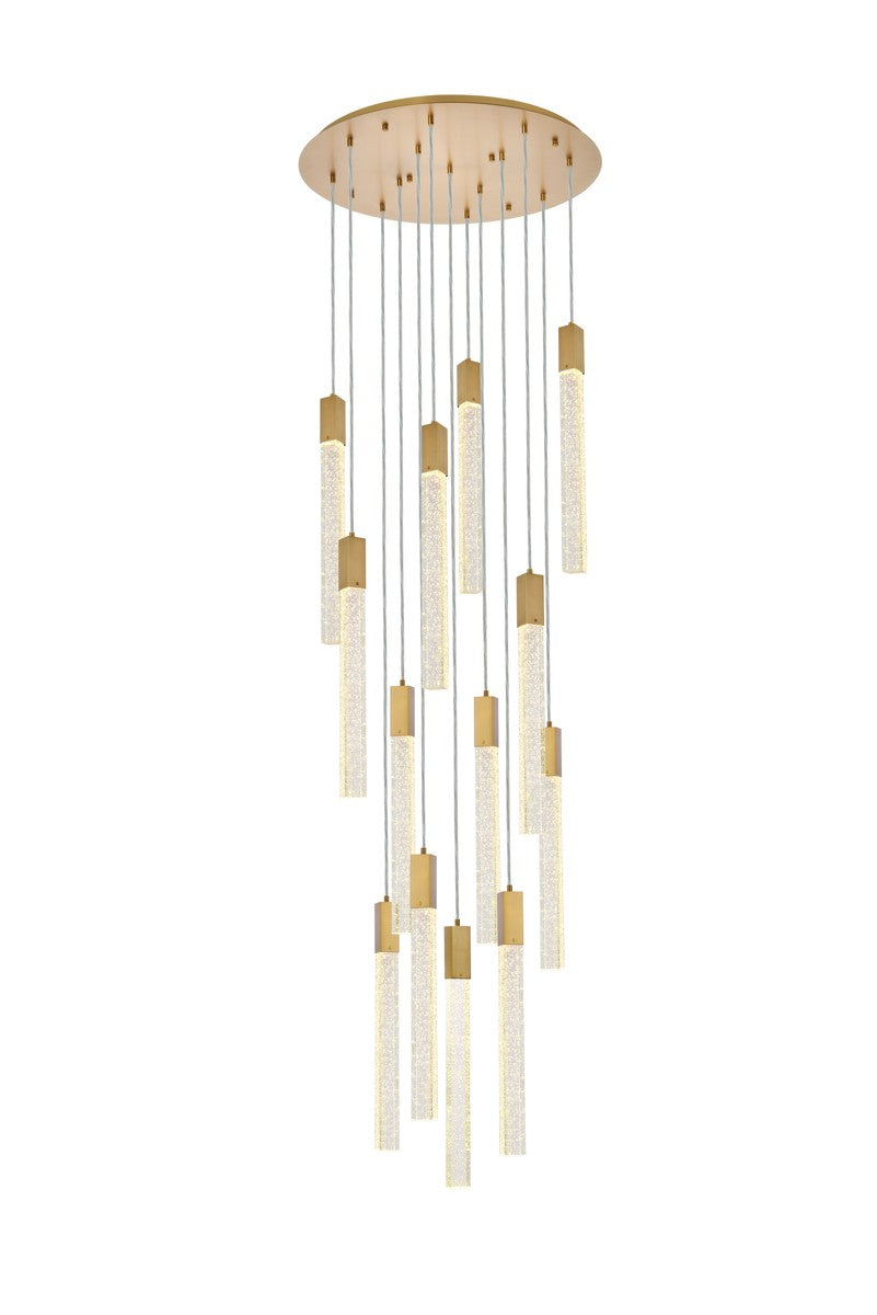 Elegant Weston 2067G30SG Pendant Light - Satin Gold