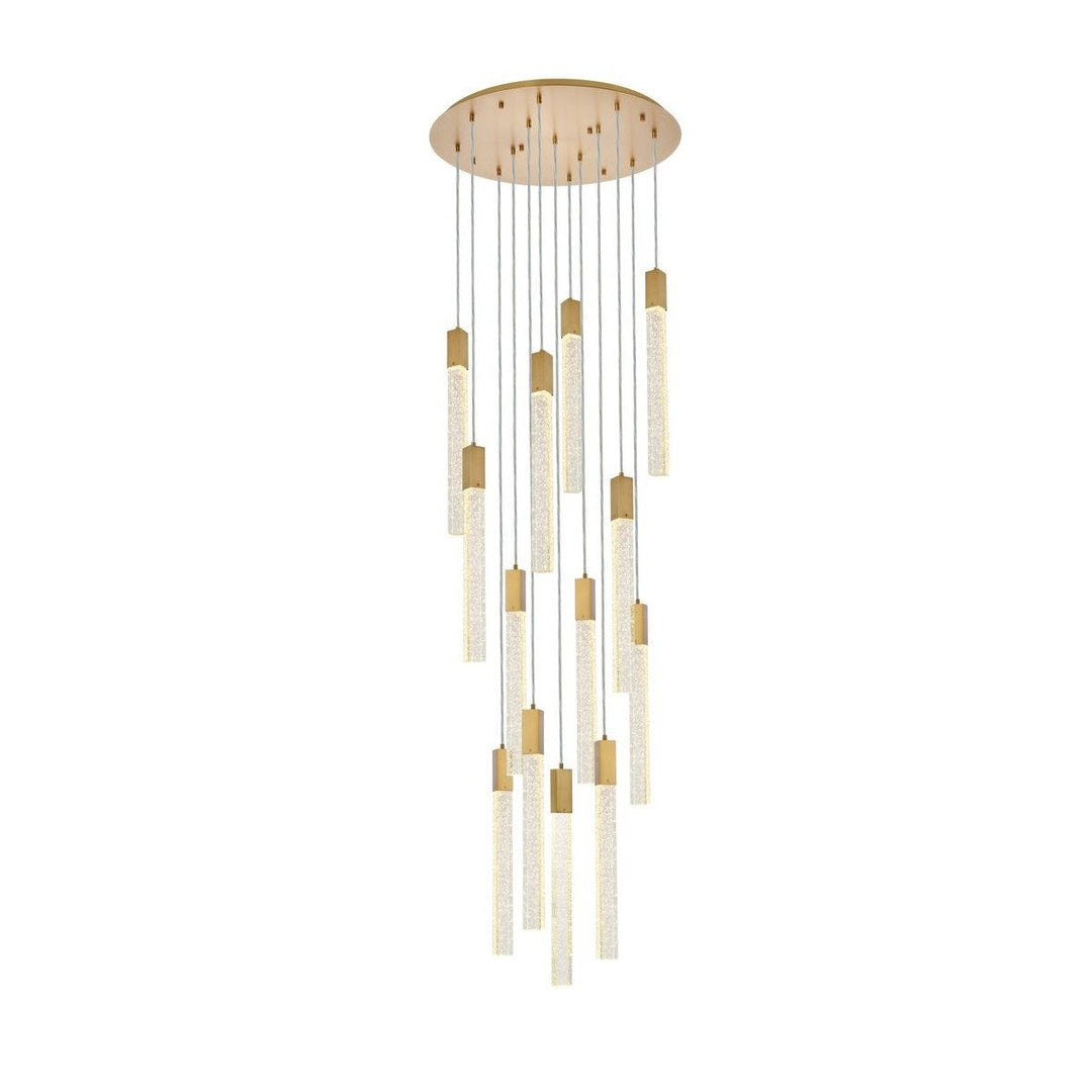 Elegant Weston 2067G30SG Pendant Light - Satin Gold