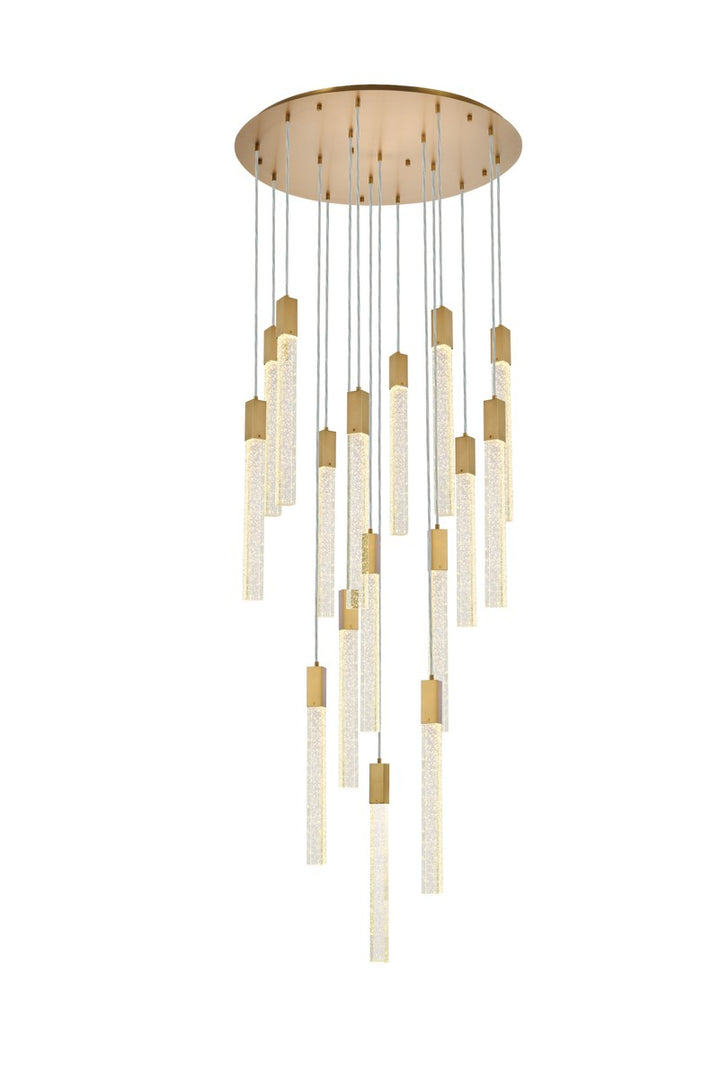 Elegant Weston 2067G36SG Pendant Light - Satin Gold