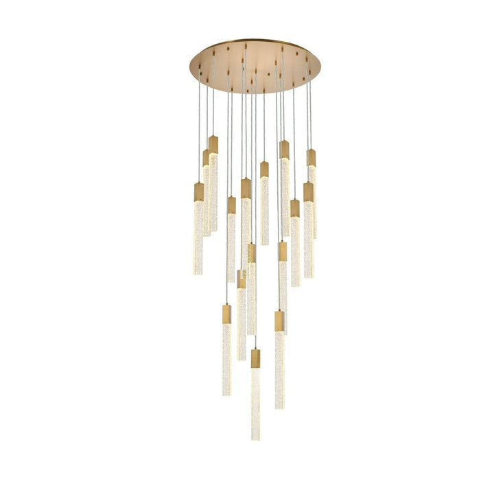 Elegant Weston 2067G36SG Pendant Light - Satin Gold