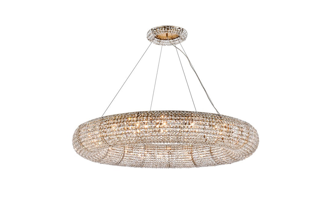 Elegant Paris 2114G52G/RC Chandelier Light - Brass