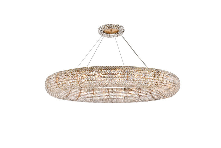 Elegant Paris 2114G59G/RC Chandelier Light - Brass