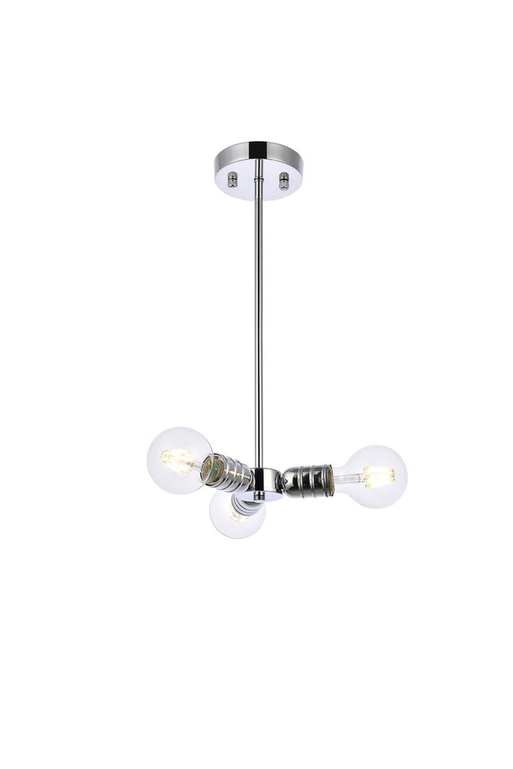 Elegant Reyes LD2337C Pendant Light - Chrome