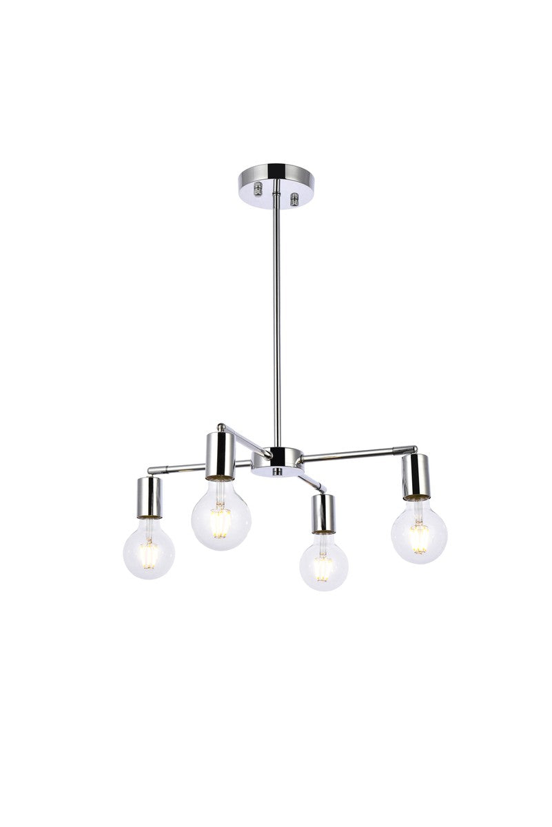 Elegant Cairo LD2339C Pendant Light - Chrome