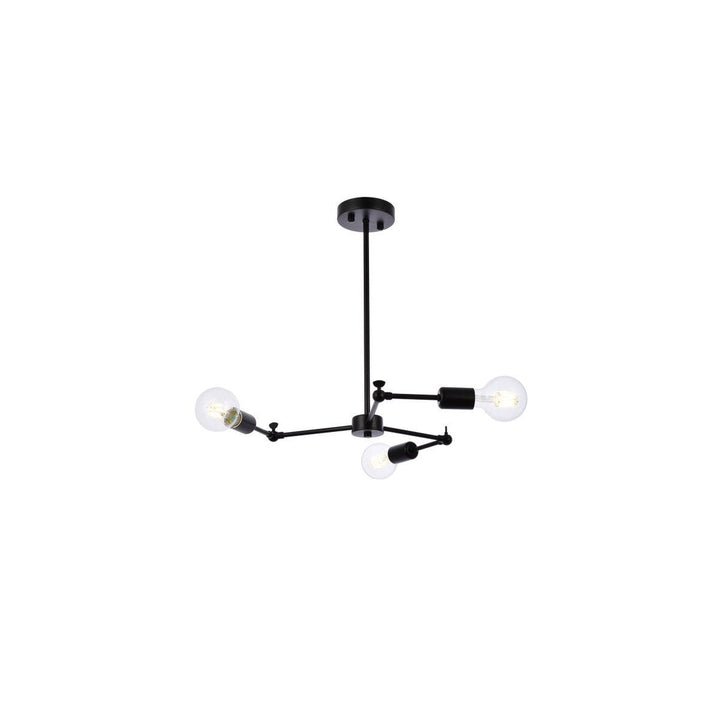 Elegant Furlong LD2340BK Pendant Light - Black