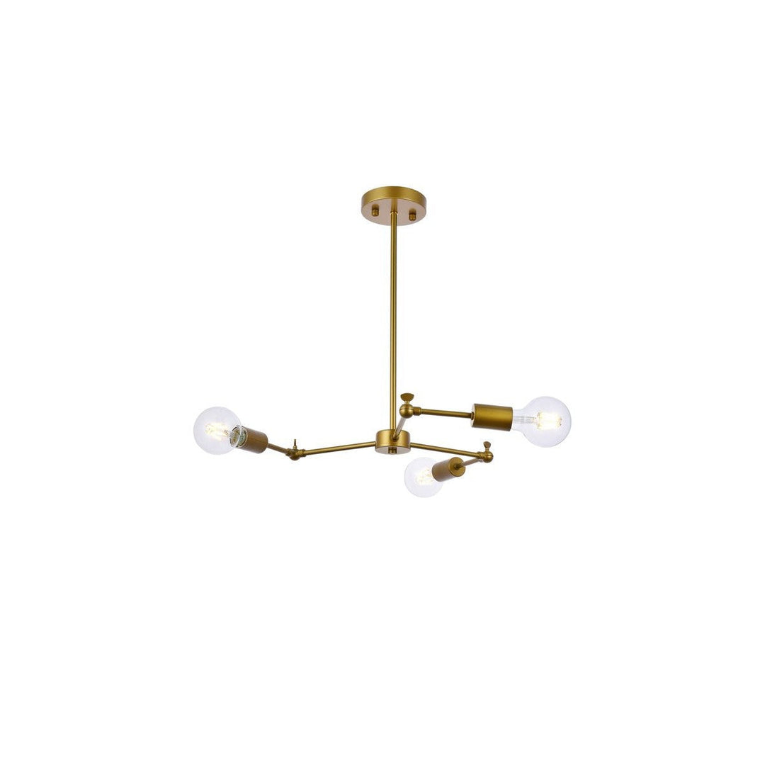 Elegant Furlong LD2340BR Pendant Light - Brass