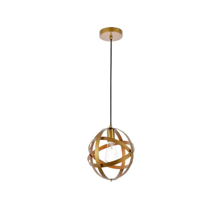 Elegant Celeste LD2341BR Pendant Light - Brass