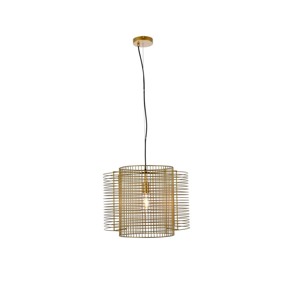 Elegant Deleon LD2344BR Pendant Light - Brass