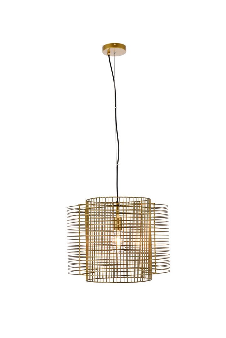 Elegant Deleon LD2344BR Pendant Light - Brass