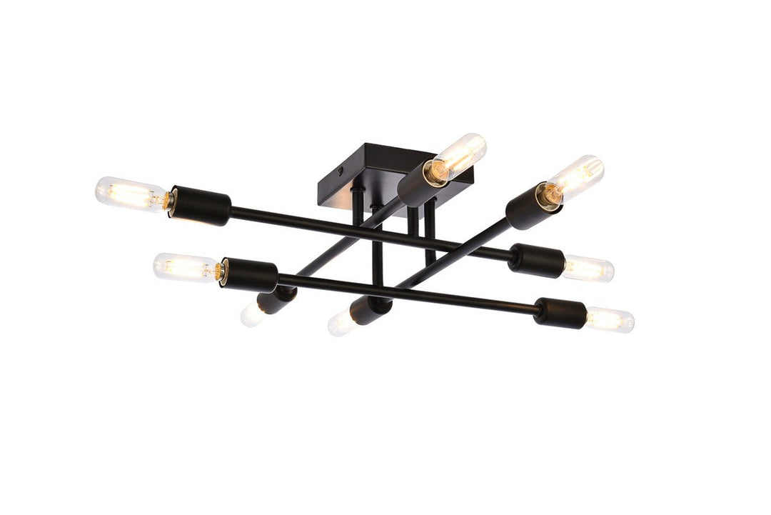 Elegant Script LD2351BK Ceiling Light - Black