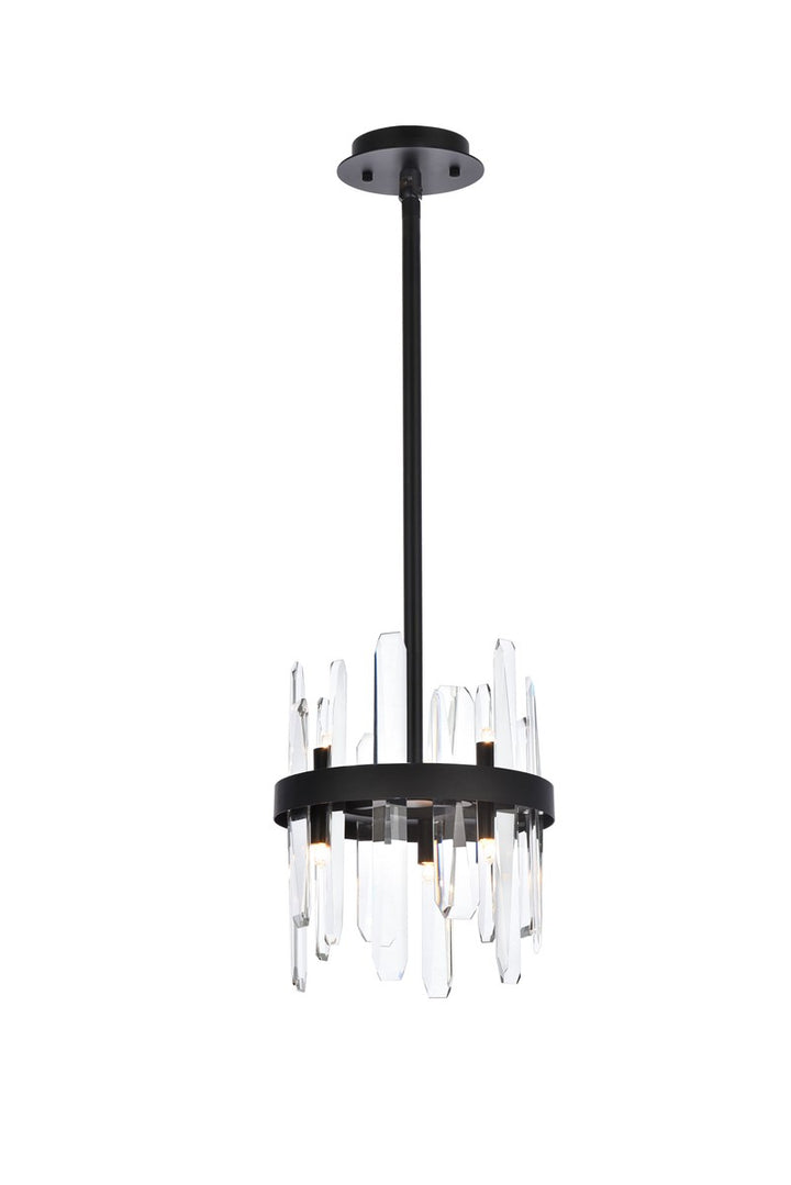 Elegant Serena 2200D10BK Pendant Light - Black