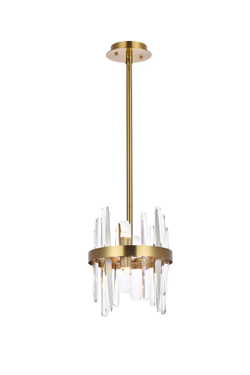 Elegant Serena 2200D10SG Pendant Light - Satin Gold