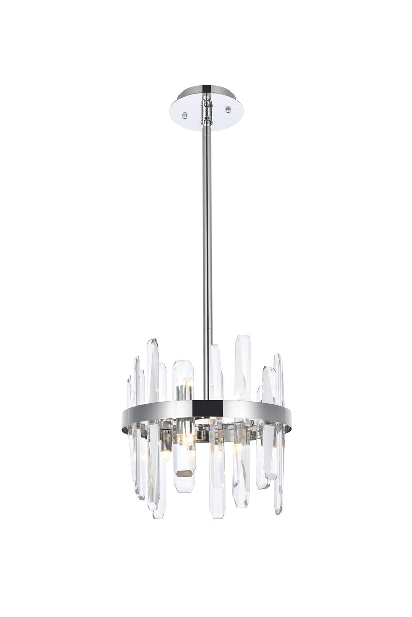 Elegant Serena 2200D12C Pendant Light - Chrome