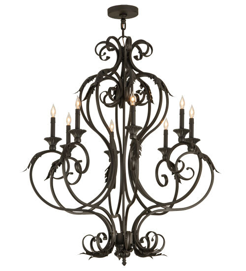 Meyda Tiffany Josephine 120434 Chandelier Light - Oil Rubbed Bronze