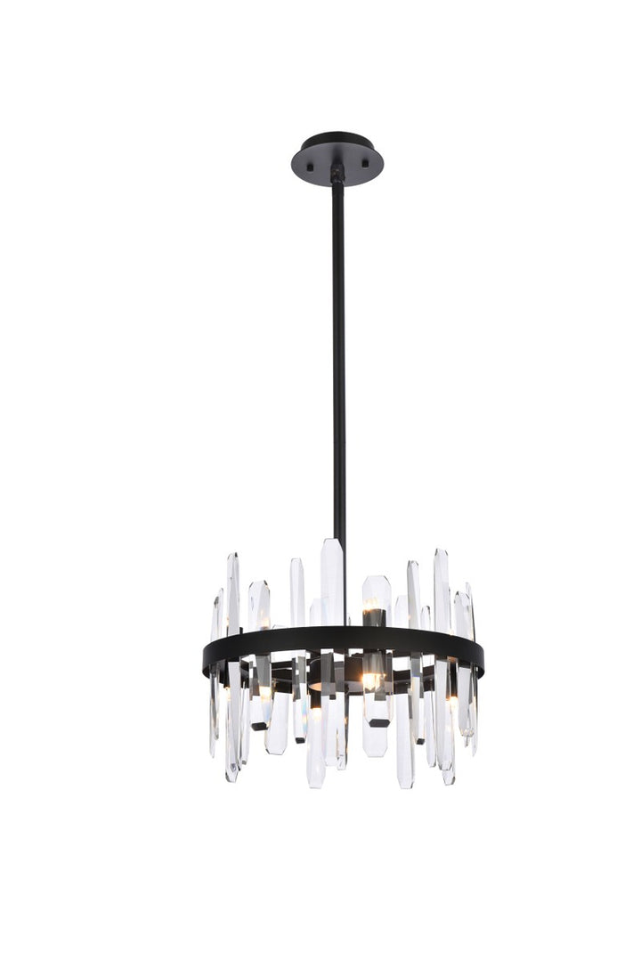 Elegant Serena 2200D16BK Pendant Light - Black