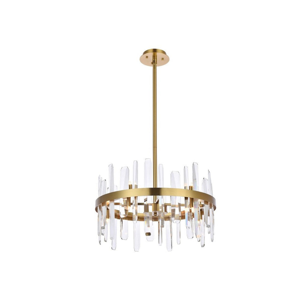 Elegant Serena 2200D20SG Pendant Light - Satin Gold