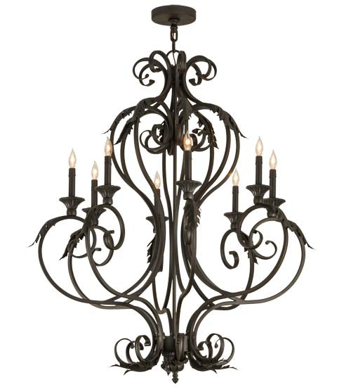 Meyda Tiffany Josephine 120434 Chandelier Light - Oil Rubbed Bronze