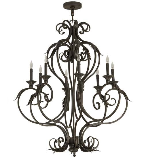 Meyda Tiffany Josephine 120434 Chandelier Light - Oil Rubbed Bronze