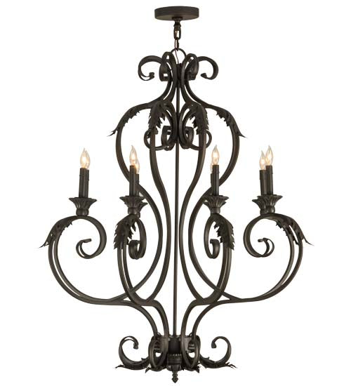 Meyda Tiffany Josephine 120434 Chandelier Light - Oil Rubbed Bronze