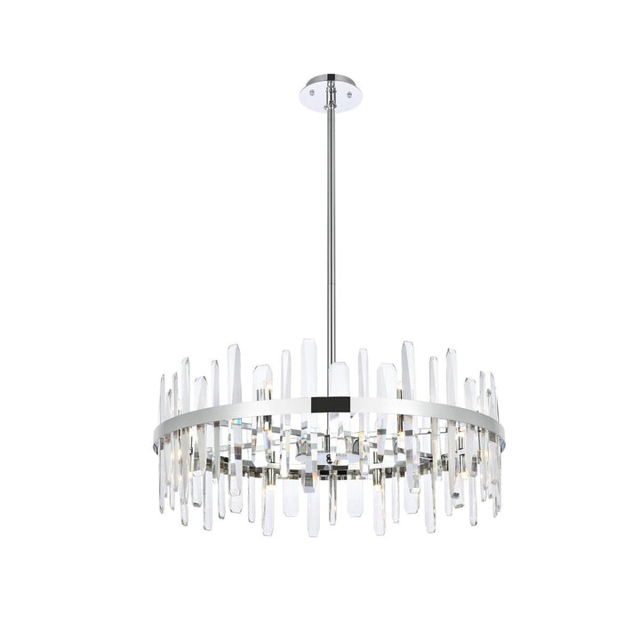 Elegant Serena 2200D32C Chandelier Light - Chrome