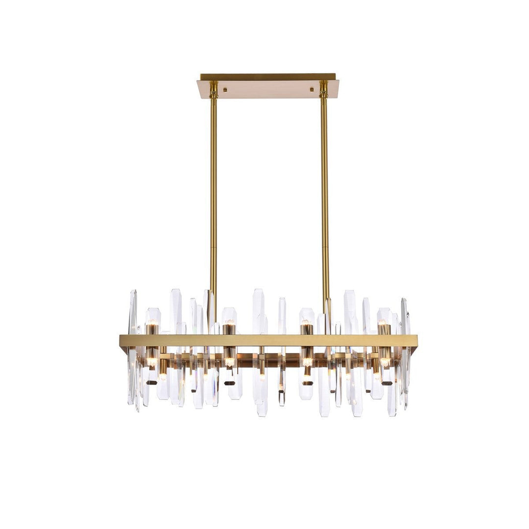 Elegant Serena 2200G30SG Pendant Light - Satin Gold