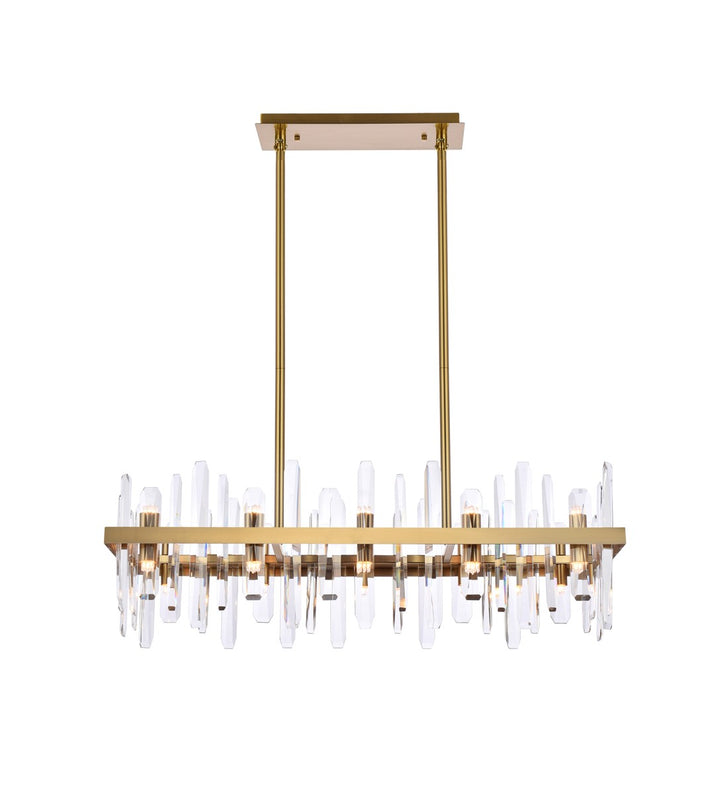 Elegant Serena 2200G36SG Chandelier Light - Satin Gold