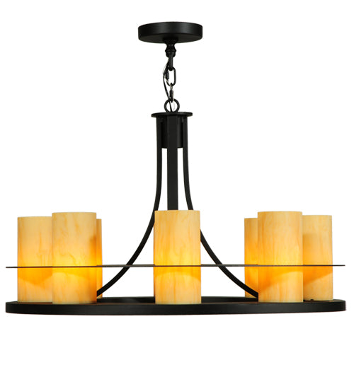 Meyda Tiffany Arion 120449 Chandelier Light - Custom,Mahogany Bronze