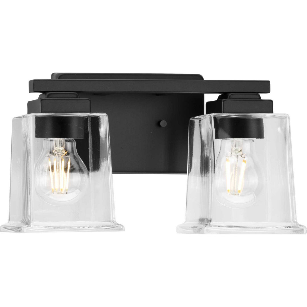 Progress Gilmour P300378-31M Bath Vanity Light 13 in. wide - Matte Black
