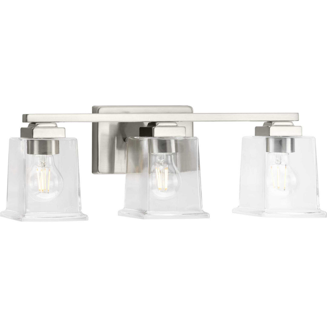 Progress Gilmour P300379-009 Bath Vanity Light 21 in. wide - Brushed Nickel