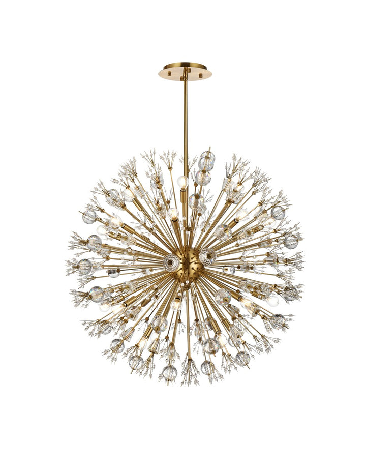 Elegant Vera 2500D38SG Chandelier Light - Gold