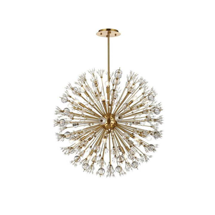 Elegant Vera 2500D38SG Chandelier Light - Gold