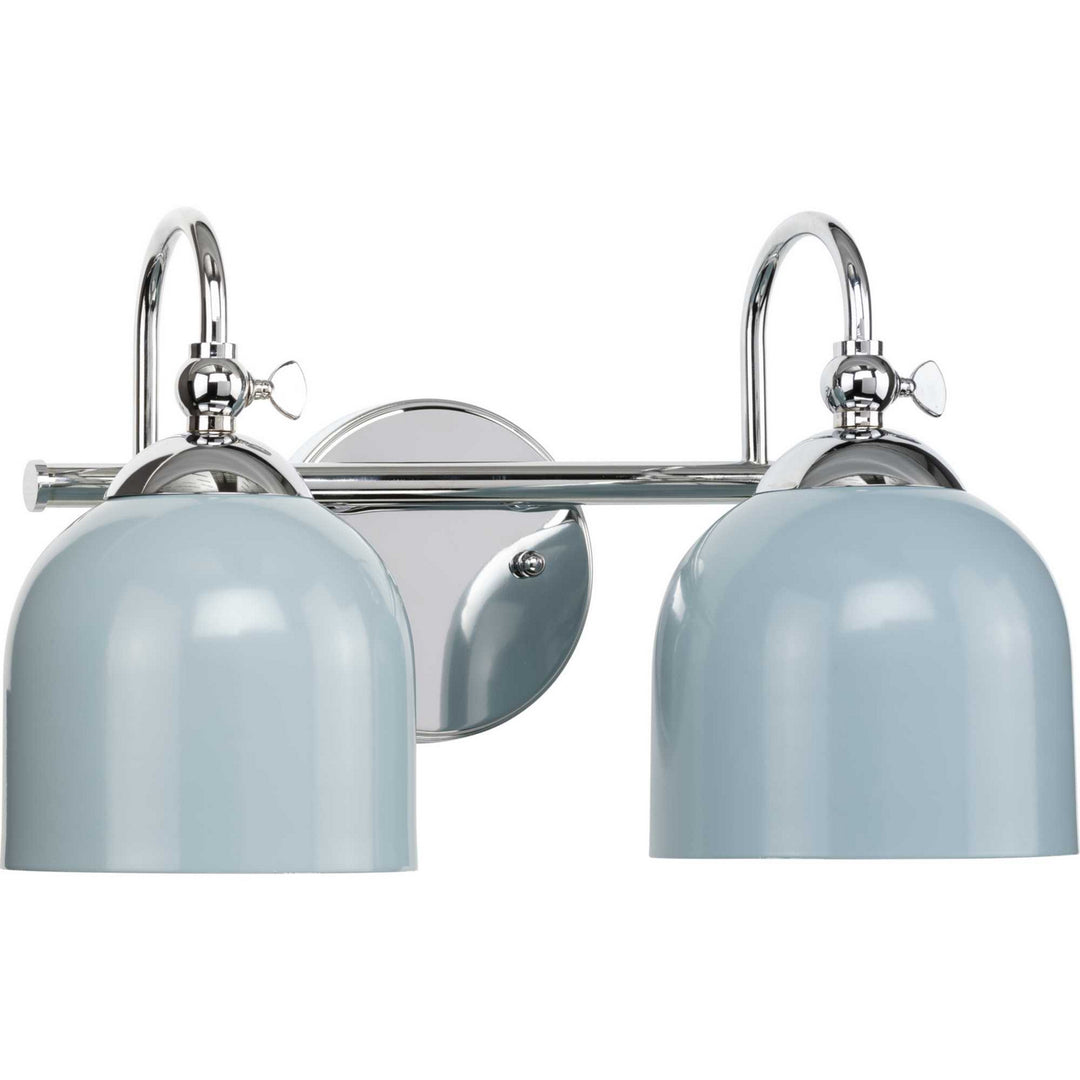 Progress Dalton P300382-015 Bath Vanity Light 15 in. wide - Polished Chrome