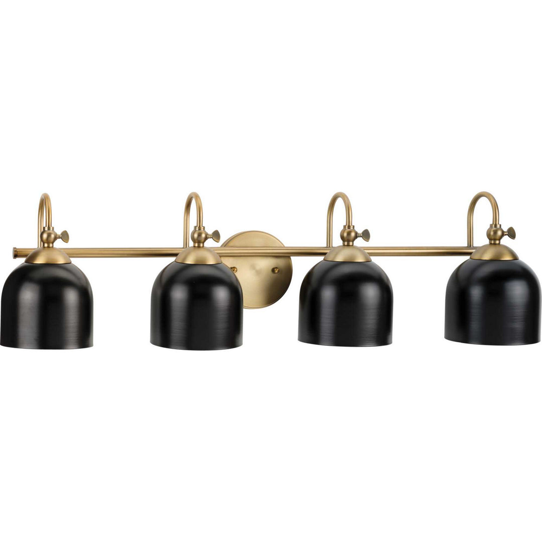 Progress Dalton P300384-163 Bath Vanity Light 33 in. wide - Vintage Brass