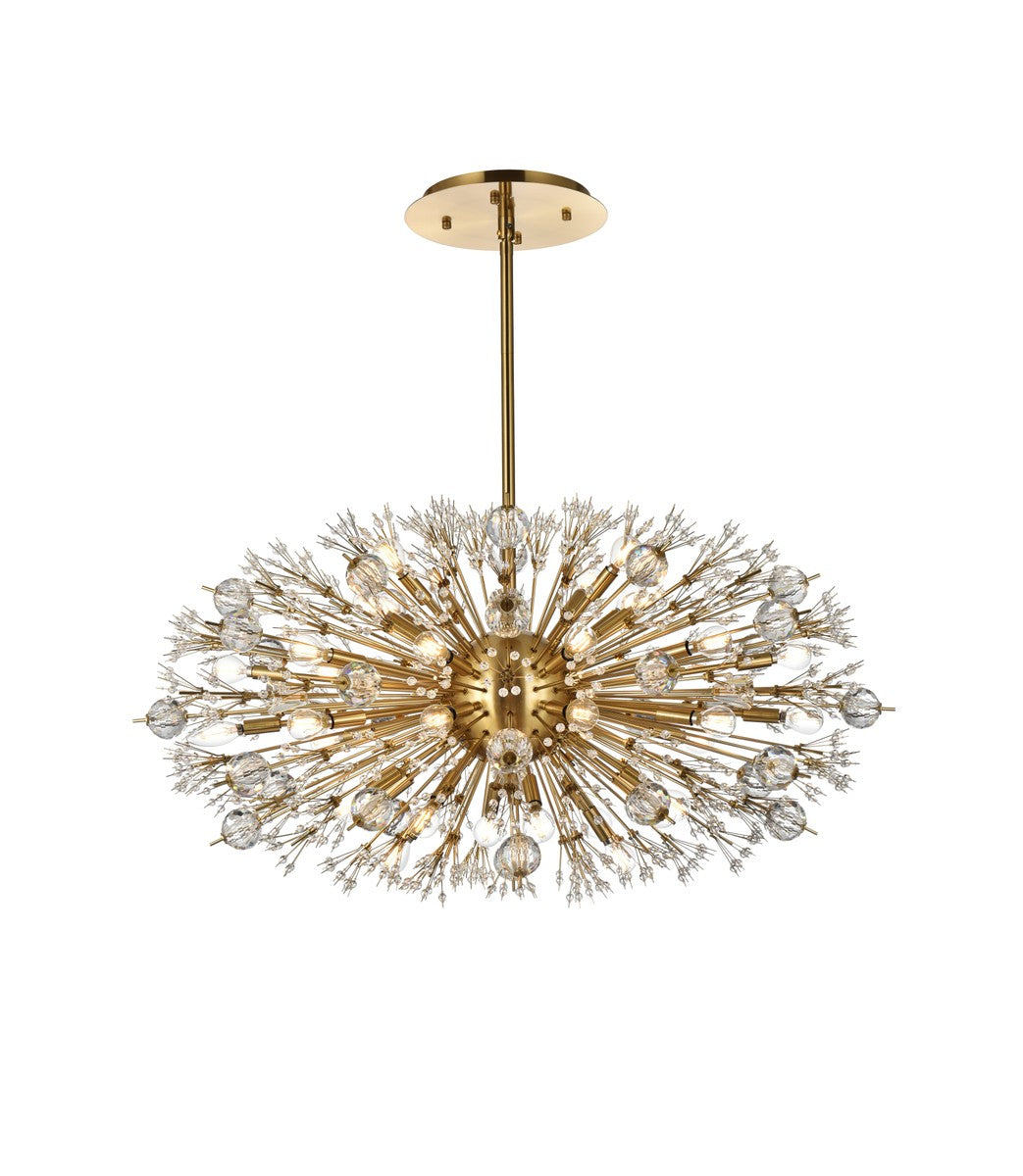 Elegant Vera 2500D42SG Chandelier Light - Gold